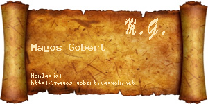 Magos Gobert névjegykártya